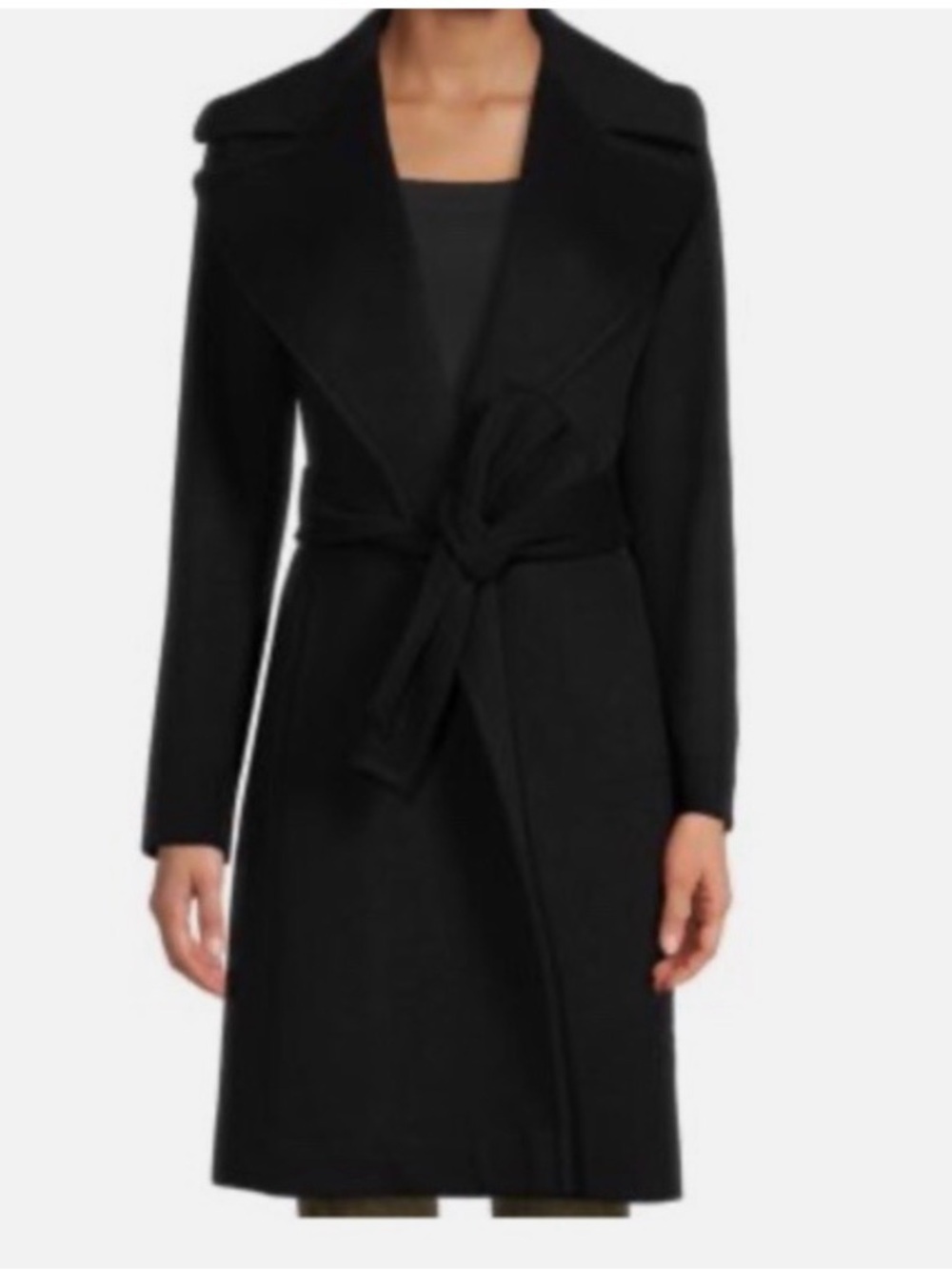 Fleurette Cashmere Wrap Coat